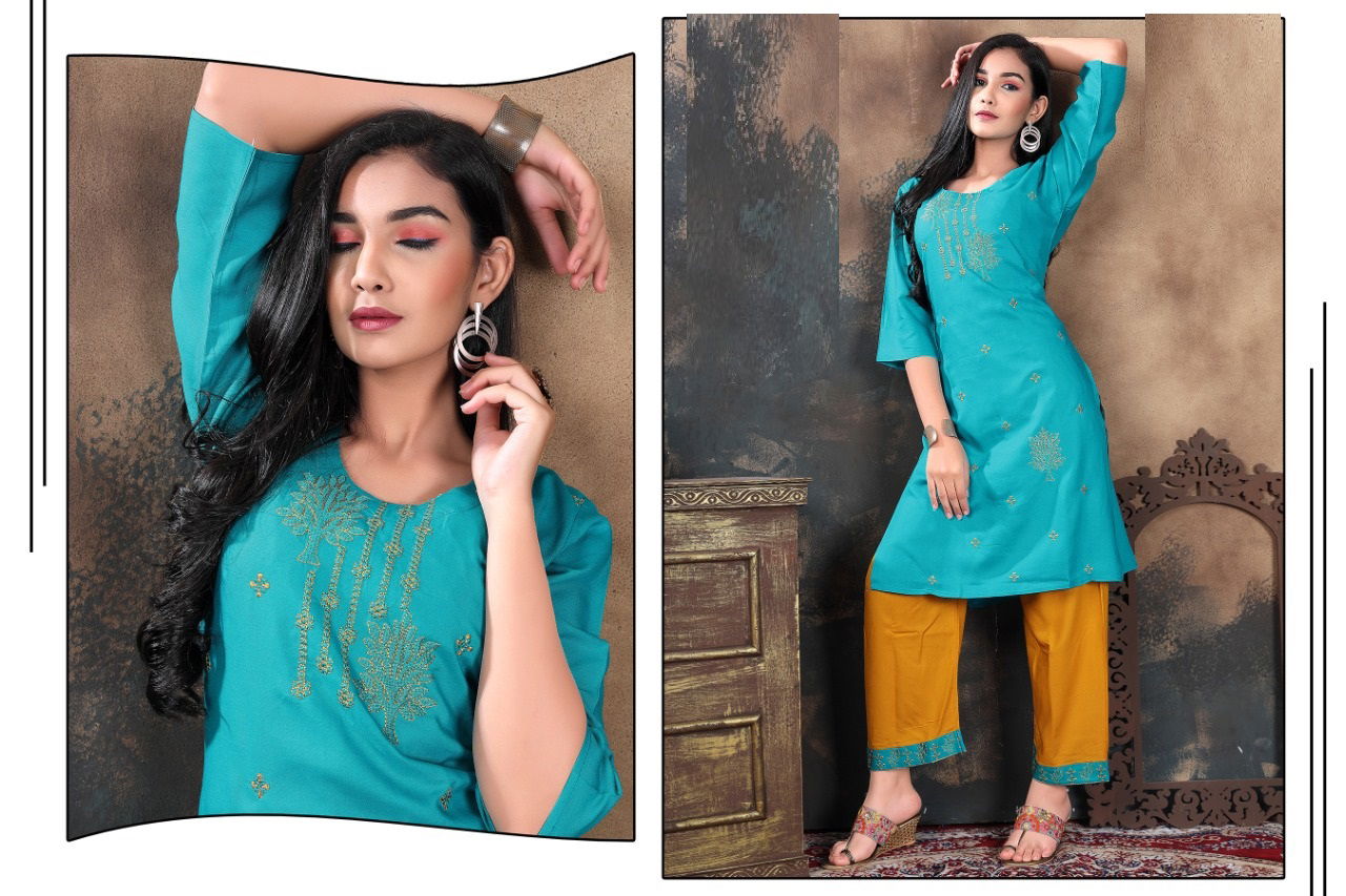 Pallavi 8054 Kurti With Bottom Catalog
